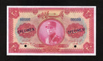 Iran P26a 20 Rials Specimen 1934 Gem Uncirculated