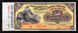 Brazil Pick S643 Specimen 50 Mil Reis 1890 UNC