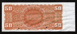 Brazil Pick S643 Specimen 50 Mil Reis 1890 UNC
