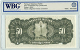 Mexico Pick 24 Specimen 50 Pesos 1925-34, WBG Uncirculated Gem 66 TOP