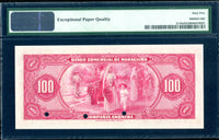 Venezuela Pick S179 Specimen 100 Bolivares 1929, PMG Gem Uncirculated 65 EPQ