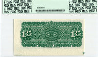 Paraguay Pick S161 Specimen 1.25 Peso 1889, PCGS Very Choice New 64 PPQ