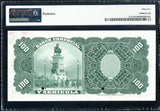 Ecuador Pick S131s2 Specimen 100 Sucres 1922, PMG About Uncirculated 55