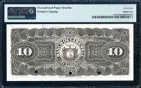 El Salvador Pick S177b Specimen 10 Pesos 1917, PMG Choice About Uncirculated 58 EPQ