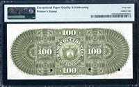 El Salvador Pick S180s2 Specimen 100 Pesos 1916, PMG Choice About Uncirculated 58 EPQ