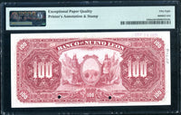 Mexico Pick S364 Specimen 100 Pesos 1900-13, PMG Choice About Uncirculated 58 EPQ