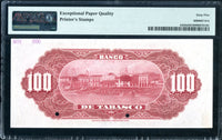 Mexico Pick S428 Specimen 100 Pesos 1901, PMG Gem Uncirculated 65 EPQ