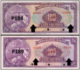 Haiti Pick 184s (189s) Specimen 100 Gourdes 1919 (6th Issue), PMG Gem Uncirculated 66 EPQ