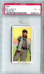 T206 Nap Lajoie Throwing, Hall Of Fame - Early PSA VG 4