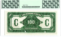 Costa Rica Specimen 100 Colones 1924-27, Pick 189, PCGS 64 PPQ