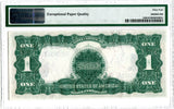 1899 $1 Black Eagle Silver Certificate Fr-236, PMG Choice Uncirculated 64 EPQ