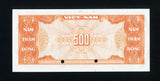 South Viet Nam Specimen P10s2, 500 Dong 1955, Gem Uncirculated